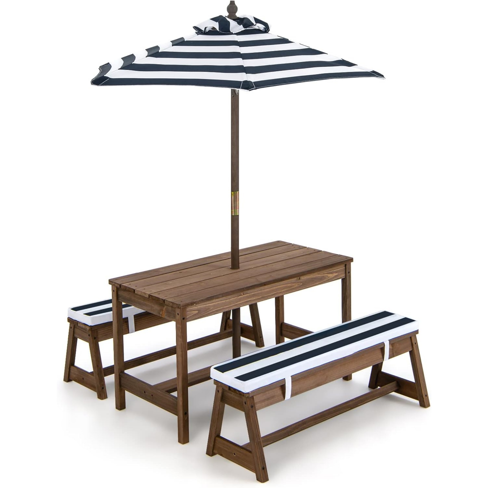 Kids Outdoor Umbrella For Table - Mesa de Piquenique Infantil com Guarda-Sol