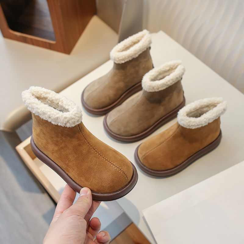 Kids Outdoor Zipline - Crianças botas de neve de inverno