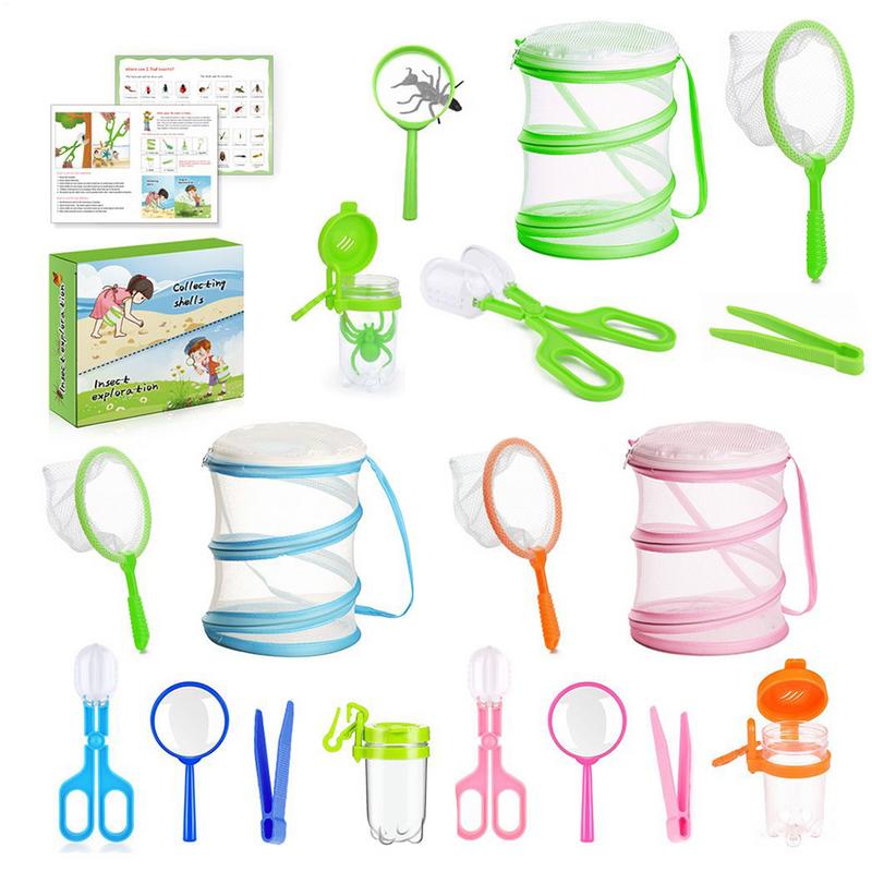 Kids Outdoor Explorer Set - Conjunto coletor de moscas para crianças,