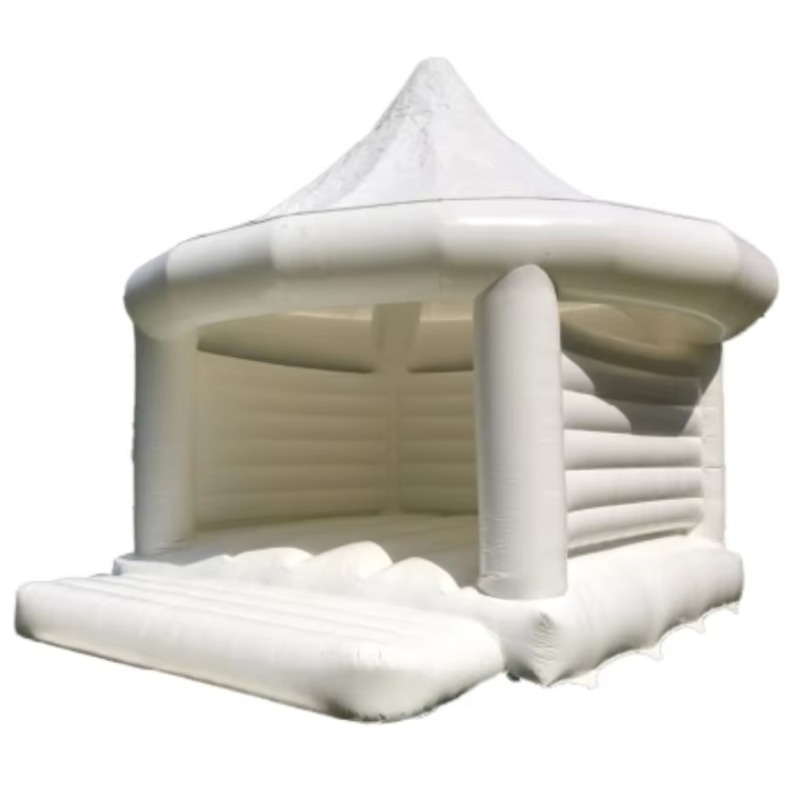 Kids Outdoor Toys - Castelo Inflável Branco para Casamento, Brinquedos