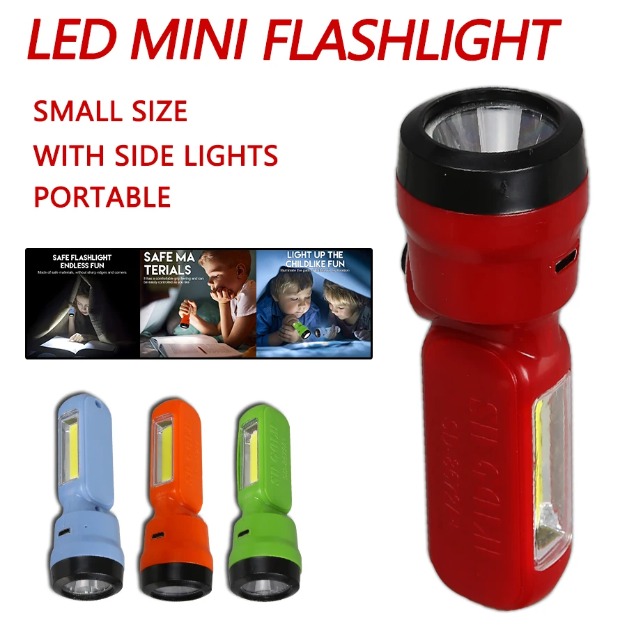 Kids Outdoor Gifts - Mini lanterna infantil cob + xpe,