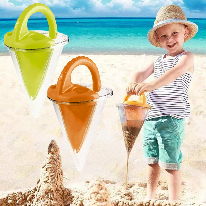 Kids Outdoor Toys - Funil de Areia Portátil para Crianças