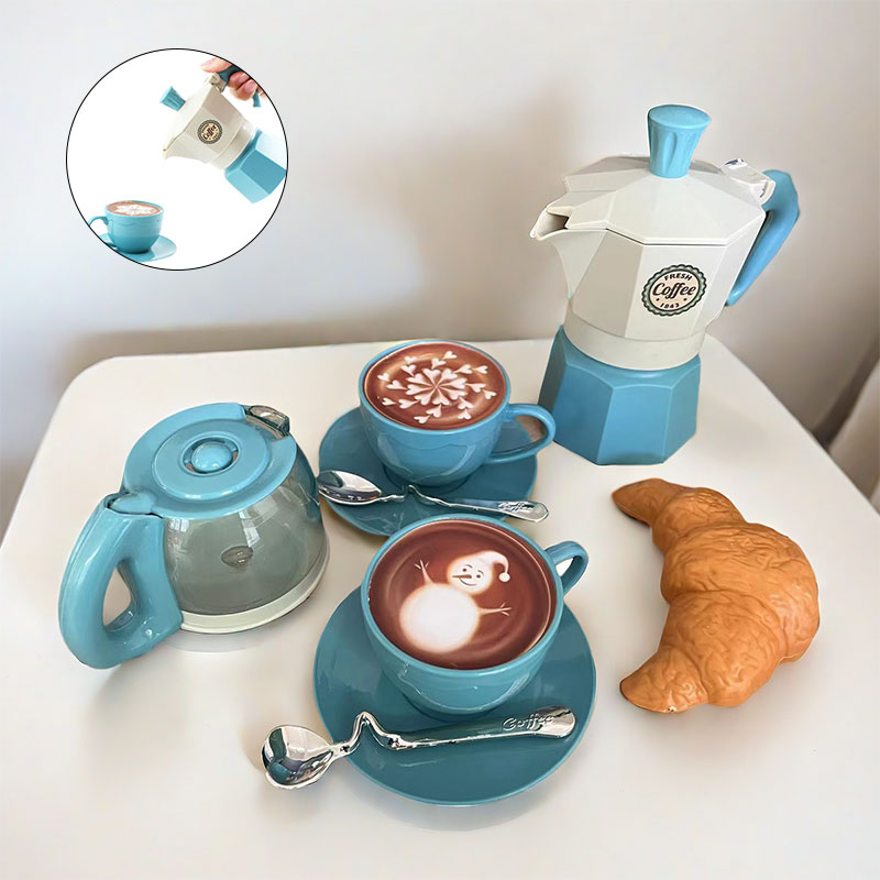 Kids Outdoor House Accessories - Conjunto de Café de Simulação Retend