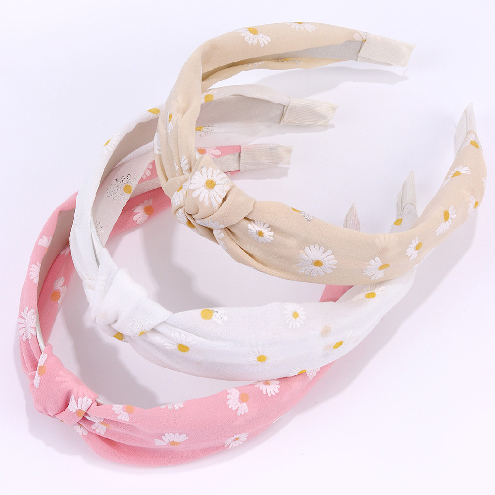 Kids Outdoor Gifts - 3 pçs/set Daisy Padrão Tiara para