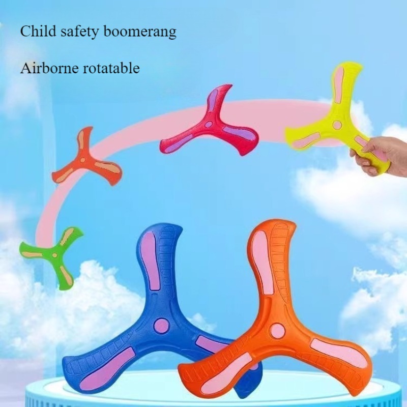 Kids Outdoor Gifts - Crianças boomerang macio cruz de três