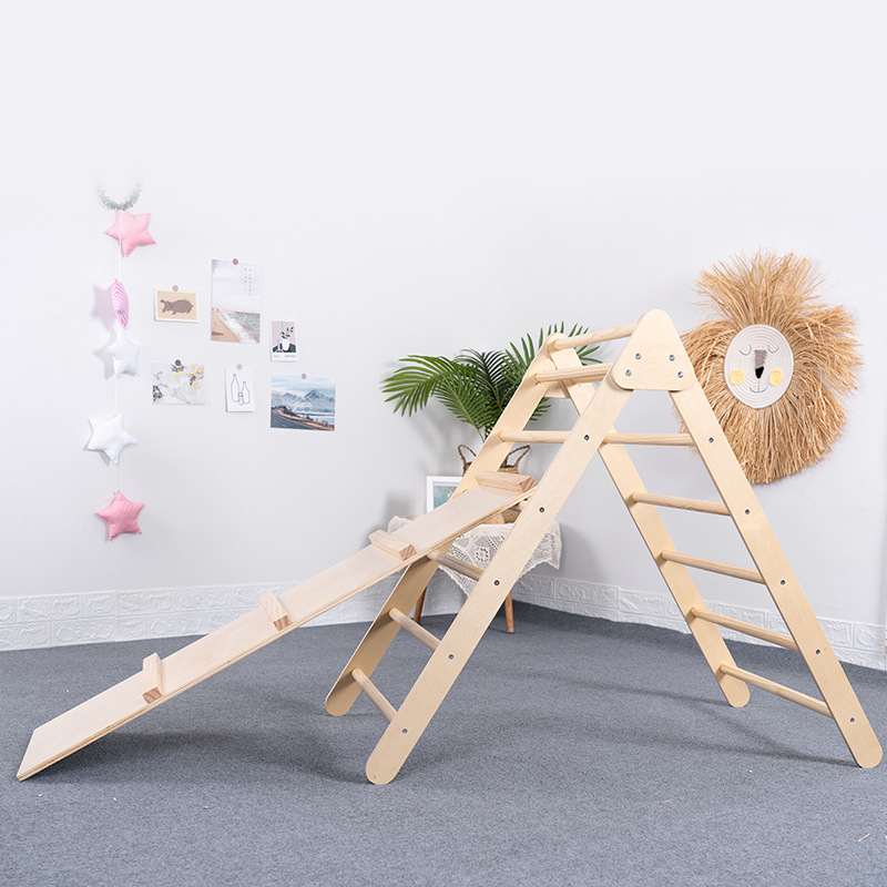 Escorregador Triangular de Mad - Kids Outdoor Wooden Playset avaliação e preço