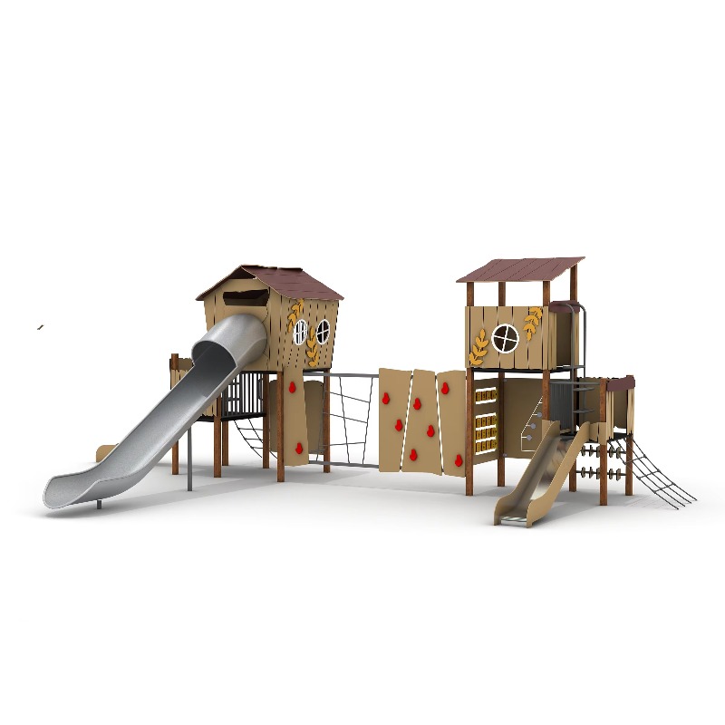 Conjunto de Playground de Made - Kids Outdoor Wooden Playset avaliação e preço