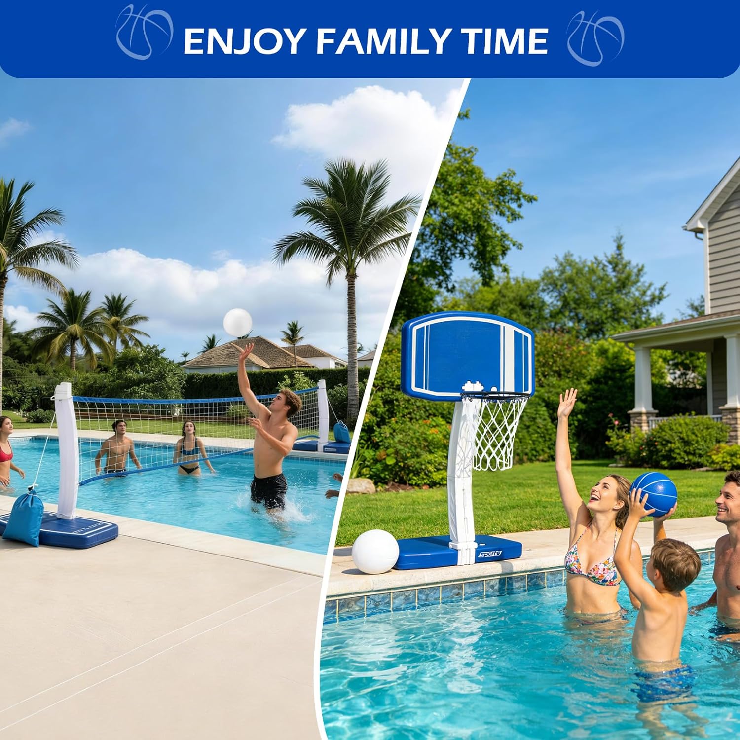 Aro de Basquete e Rede de Vôle - Kids Outdoor Toys avaliação e preço