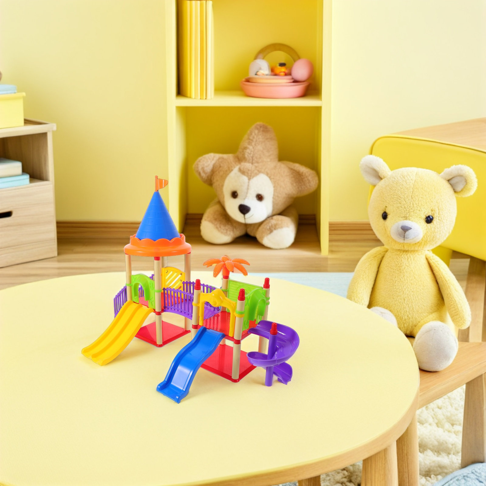 Mini Escorregador e Casinha de - Kids Outdoor House Accessories avaliação e preço