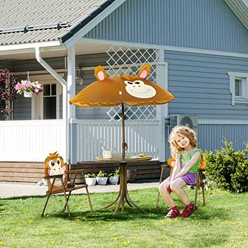Conjunto de Mesa e Cadeiras pa - Kids Outdoor Umbrella For Table avaliação e preço