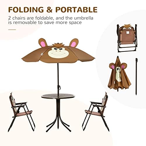 Conjunto de Mesa e Cadeiras pa - Kids Outdoor Umbrella For Table avaliação e preço