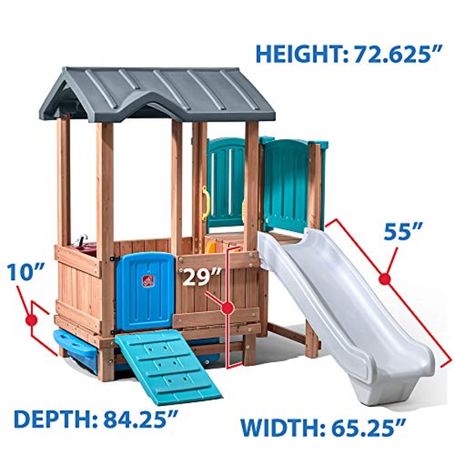 Woodland Adventure Playhouse & - Kids Outdoor Adventure avaliação e preço