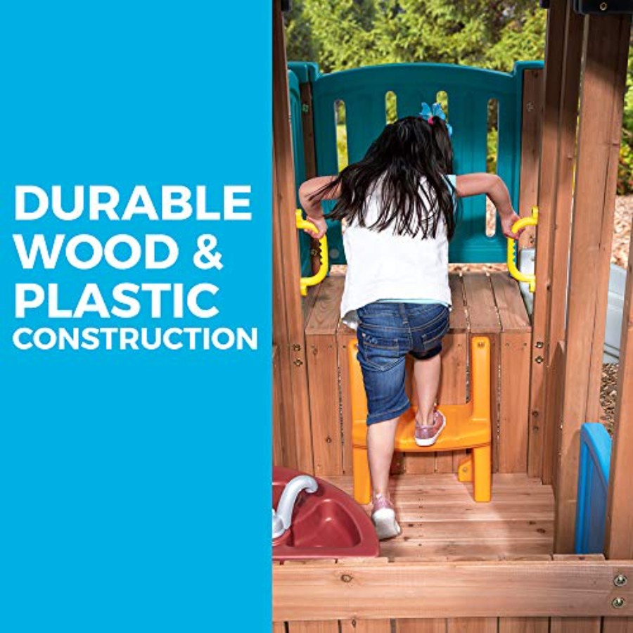 Woodland Adventure Playhouse & - Kids Outdoor Adventure avaliação e preço
