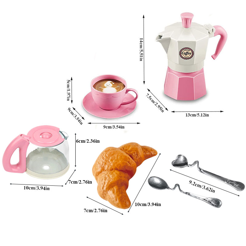 Conjunto de Café de Simulação  - Kids Outdoor House Accessories avaliação e preço
