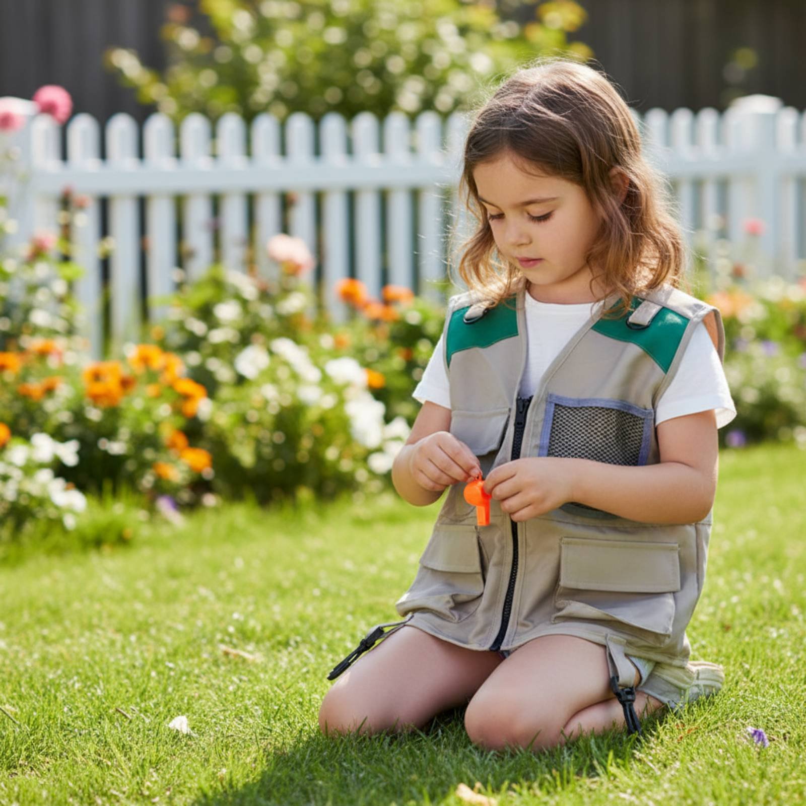 Conjunto de Colete e Chapéu pa - Kids Outdoor Explorer Set avaliação e preço