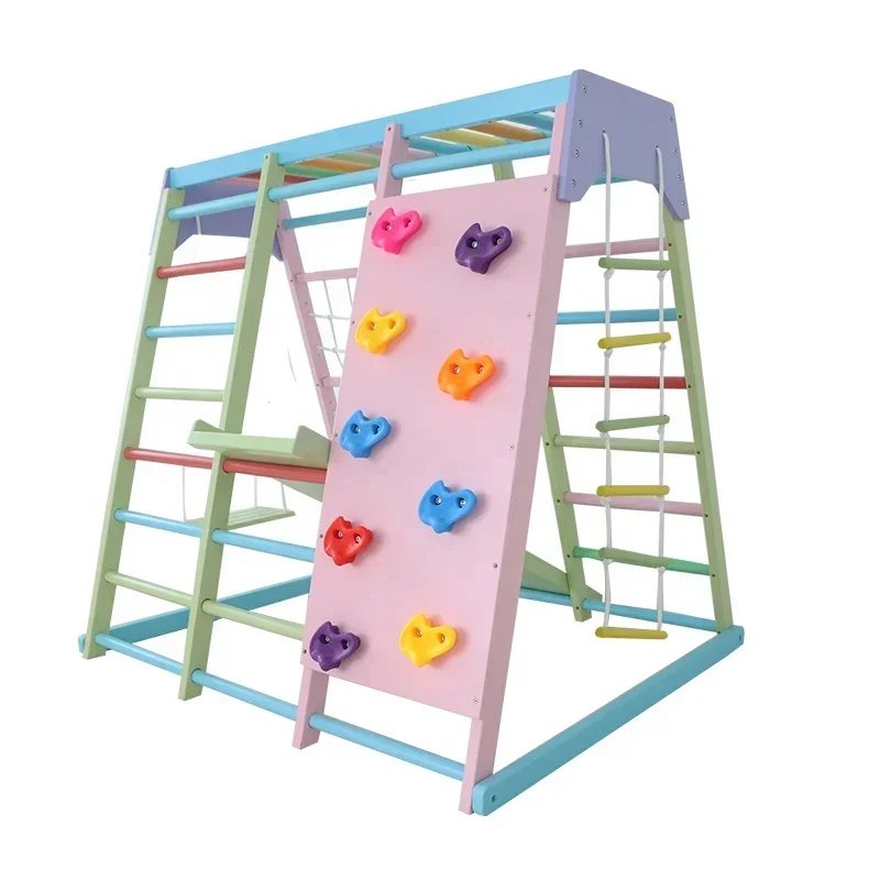 Conjunto de Escalada Infantil  - Kids Outdoor Wooden Playset avaliação e preço