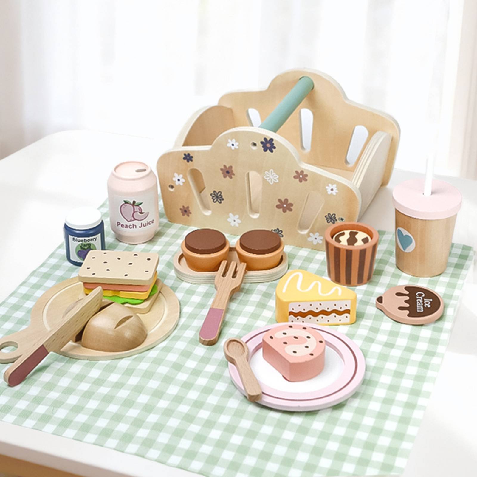 Cesta de Refeição de Madeira p - Kids Outdoor Wooden Playset avaliação e preço