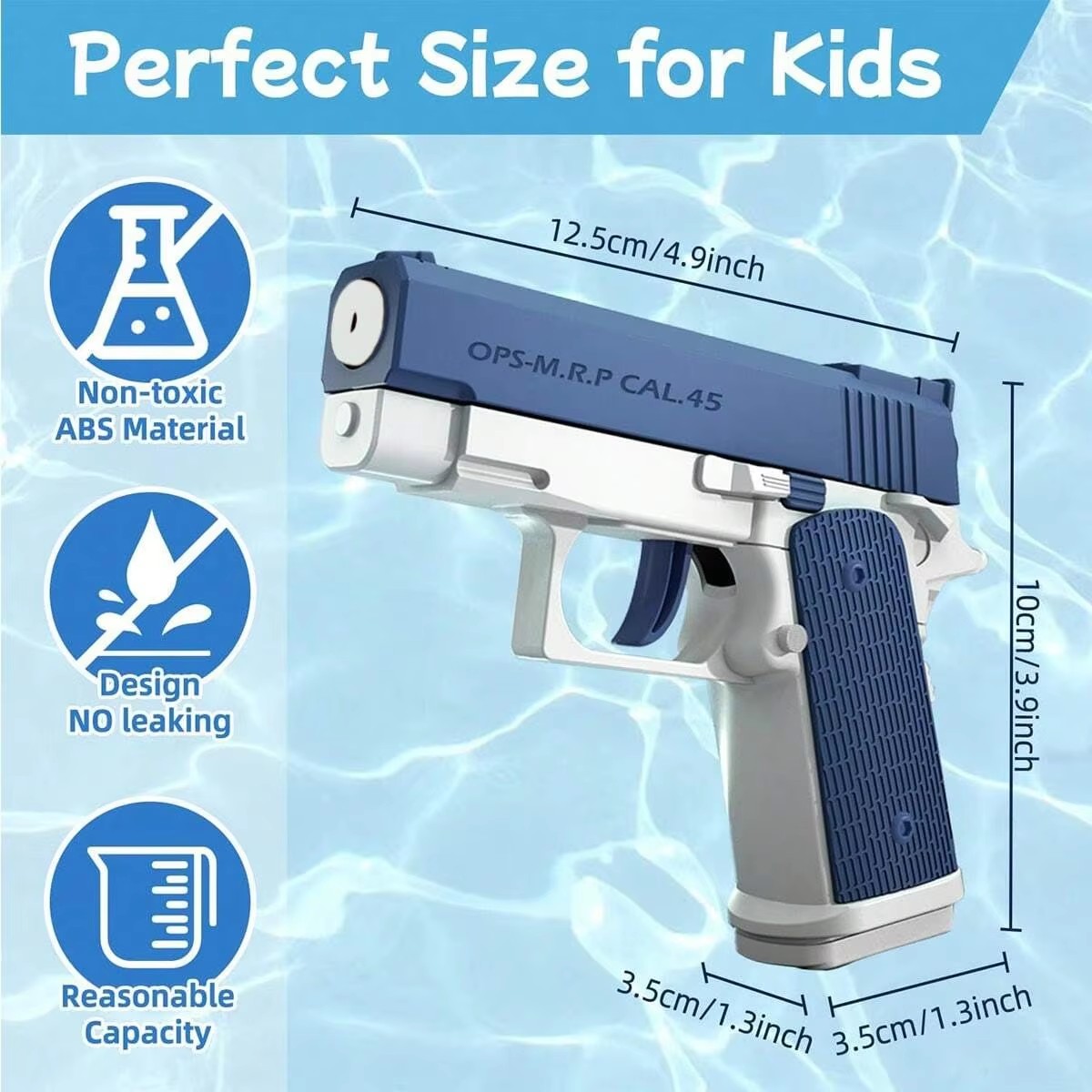 Pistola de Água M1911 para Ver - Kids Outdoor Adventure avaliação e preço